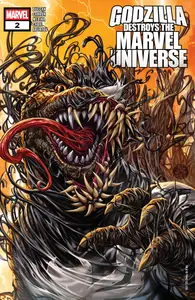 Godzilla Destroys The Marvel Universe 002