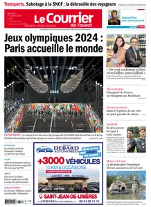 Le Courrier de l'Ouest Angers - 27 Juillet 2024