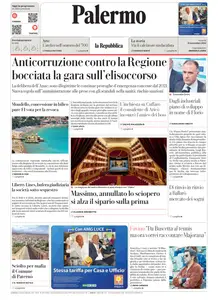 la Repubblica Palermo - 21 Novembre 2025