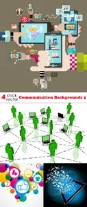 Vectors - Communication Backgrounds 5