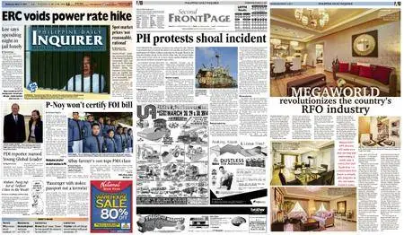 Philippine Daily Inquirer – March 12, 2014