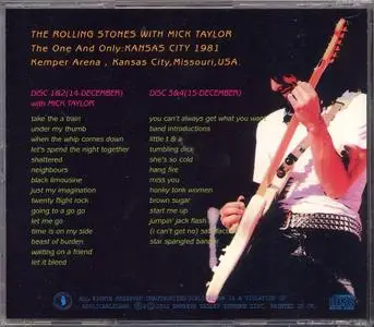 The Rolling Stones ‎- Mick Taylor, We Love You And We'll Always Do! (2002)