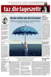 Tageszeitung TAZ vom 27 Februar 2015