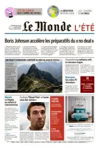 Le Monde du Mercredi 31 Juillet 2019
