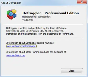 Defraggler 2.18.945 Professional Edition + Portable