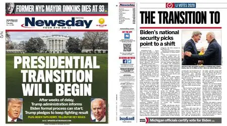 Newsday – November 24, 2020