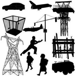 Technique at silhouette
