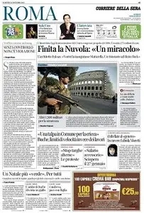 Il Corriere della Sera Roma - 22.12.2015