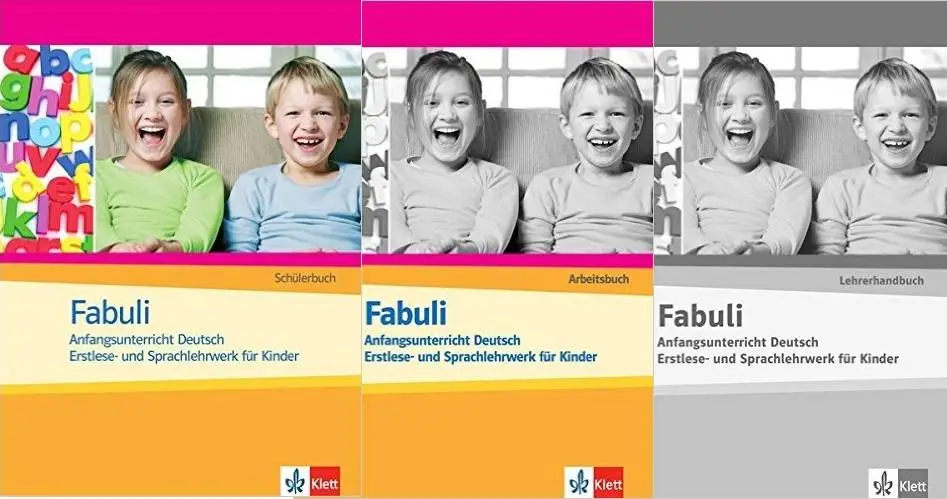 Sigrid Xanthos-Kretzschmer, "Fabuli" (Schülerbuch, Arbeitsbuch, Lehrerhandbuch, Audio-CD)