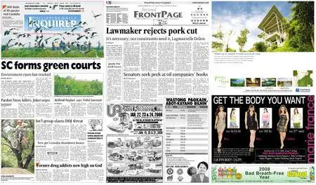 Philippine Daily Inquirer – January 14, 2008