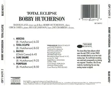 Bobby Hutcherson - Total Eclipse (1968) [Remastered 1989]