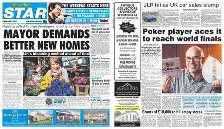 Shropshire Star Shrewsbury Edition – April 06, 2018