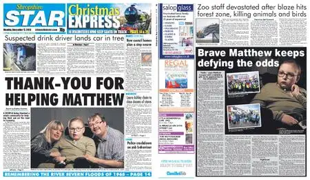 Shropshire Star Shrewsbury Edition – December 17, 2018