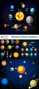 Vectors - Planets of Solar System 5