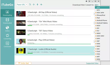 iTubeGo Downloader 5.0.0 Multilingual Portable