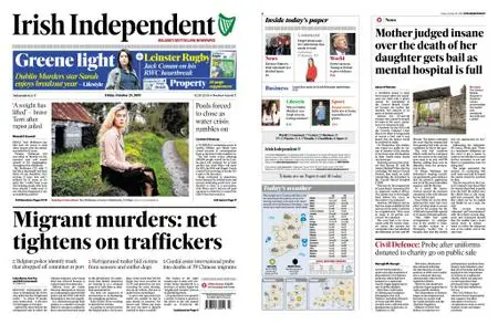 Irish Independent – October 25, 2019