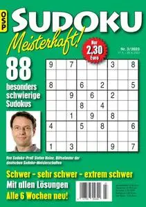 Sudoku Meisterhaft - Nr.3 2023