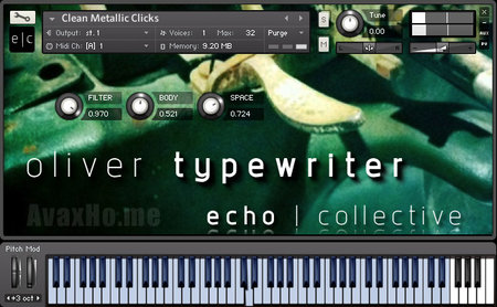 Echo Collective Oliver Typewriter Full v1.1 KONTAKT