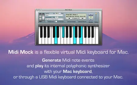 Midi Mock v1.1 Mac OS X