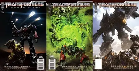 Transformers: Revenge Of The Fallen Official Movie Adaptation #3 (Of 4)