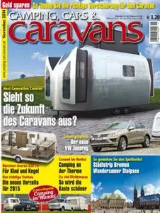 Camping, Cars und Caravans Magazin November No 11 2014