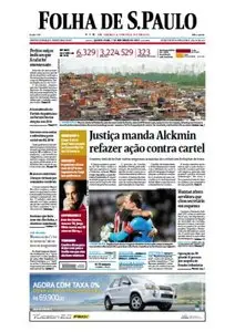 Jornal Folha de São Paulo - 7 de novembro de 2013 - Quinta