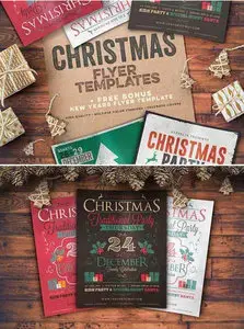 CreativeMarket - Christmas Flyers Bundle