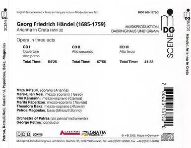 George Petrou, Orchestra of Patras - George Frideric Handel: Arianna in Creta (2005)