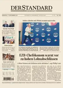 Der Standard Kompakt – 26. September 2022