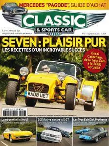 Classic & Sports Car France - septembre 2017