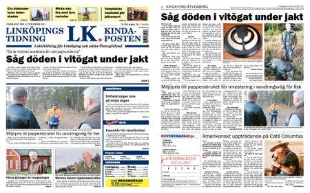 Linköpings Tidning & Kinda-Posten – 16 november 2017