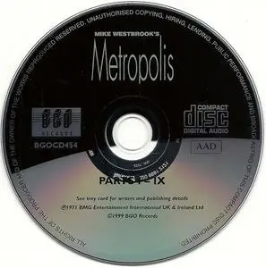 Mike Westbrook - Metropolis (1971) {1999 BGO}