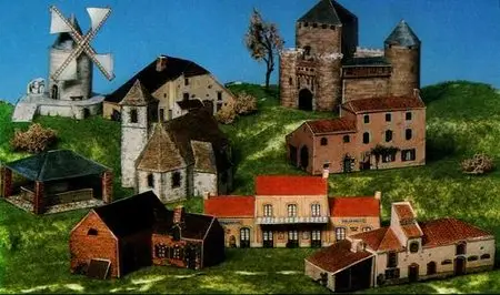 Detailed Architectural Paper Model (A11)