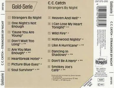 C.C. Catch - Strangers By Night (1988)