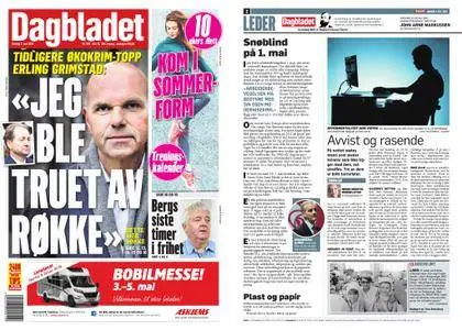 Dagbladet – 02. mai 2018