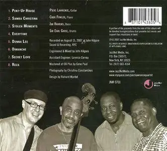 Piers Lawrence Quartet - Stolen Moments (2007) {JazzNet Media}
