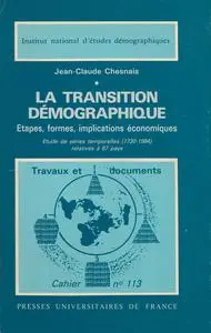 La transition démographique - Jean-Claude Chesnais