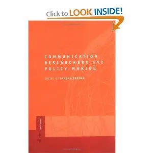 Communication Researchers and Policy-making