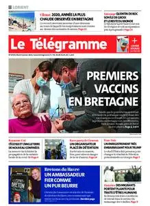 Le Télégramme Lorient – 05 janvier 2021
