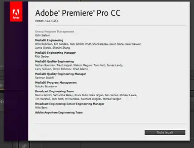 Adobe Premiere Pro CC 7.0.1 Build 105
