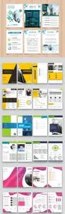 Annual Report Vector Templates Collection