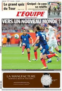 L'EQUIPE (13 Juillet 2011)