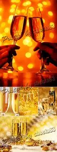 Stock Photo - Champagne Glasses