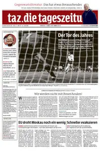 Tageszeitung TAZ vom 11 Maerz 2014