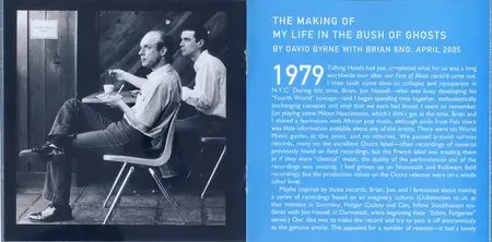 Brian Eno + David Byrne - My Life In The Bush Of Ghosts (1981) {2006 Nonesuch Remaster}