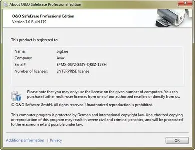 O&O SafeErase Professional 7.0.179 (x86/x64)