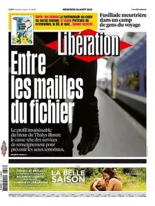 Liberation Du Mercredi 26 Août 2015