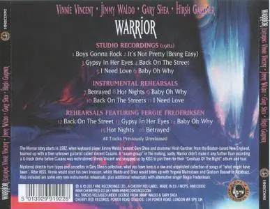 Warrior - Featuring: Vinnie Vincent, Jimmy Waldo, Gary Shea, Hirsh Gardner (2017)