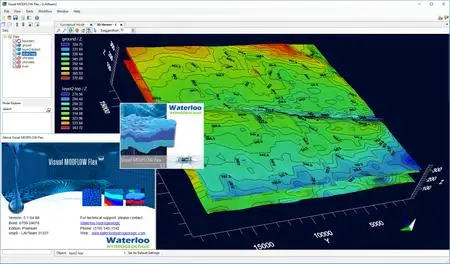 Schlumberger Waterloo Hydrogeologic Visual MODFLOW Flex 5.1