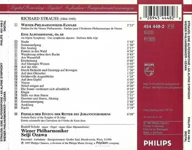 Seiji Ozawa, Wiener Philharmoniker - Richard Strauss: Eine Alpensinfonie (1997)